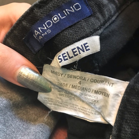 bandolino skinny jeans size 4 - Picture 2 of 3